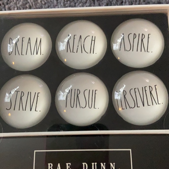Rae Dunn Six Magnets Set - Picture 2 of 4